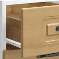 vidaXL Kuchynská spodná skrinka Kalmar, dub artisan, kompozitné drevo
