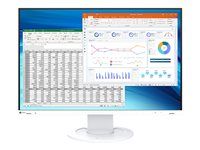 S FlexStand - LED monitor - 24,1" - 1920 x 1200 WUXGA - IPS - 350 cd/m² - 1300:1 - 5 ms - HDMI, DVI-D, DisplayPort - reproduktory - biela