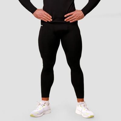 Kompresné legíny Mid Black - GymBeam, veľkosť M