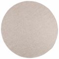 vidaXL Kusové koberce Okrúhly FARO Krémová Ø 160 CM Polyester