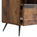 vidaXL TV skrinka Staré drevo 102 x 34,5 x 50 cm Kompozitné drevo