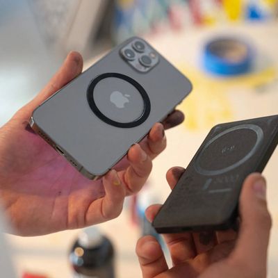 Mophie Snap adaptér (2x magnetický kruh) - čierny