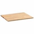 vidaXL Kuchynská pracovná doska 80x63,5x2,7cm dubový masív obdĺžnikový