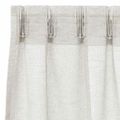 vidaXL Voile záclona 2 ks Krémová 175 x 140 cm Polyester