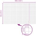 vidaXL Euro plot 1,2 x 10 m Železo potiahnuté PVC Zelená