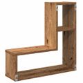 vidaXL Nástenné poličky v tvare kocky 2 ks 50x15x50cm kompozitné drevo