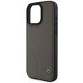 Puzdro Mercedes pre iPhone 16 Pro Max 6,9" MEHCP16X23RBCSB Hardcase MB Curved Stitches Kožená hnedá