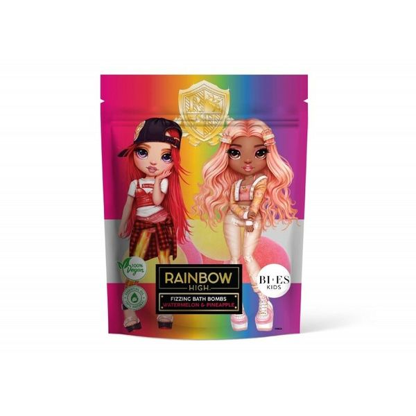 Rainbow High Bath bomb Rainbow Hight  watermelon and pineapple 6*55 g