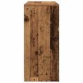 vidaXL Komoda so zásuvkami a dvierkami, staré drevo 70,5x34x74,5 cm