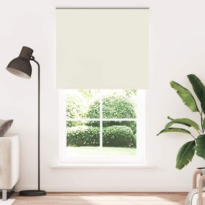 vidaXL Zatemňovacia roleta, sivobiela 130x230 cm, šírka látky 126,6 cm, polyester