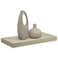 vidaXL Plávajúca nástenná polica, dubová 50x23,5x3,8 cm, MDF