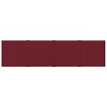 vidaXL Nástenné panely 12 ks vínovočervené 60x15 cm látkové 1,08 m²