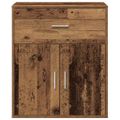 vidaXL Servírovacia skriňa Staré drevo 60 x 31 x 70 cm