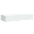 vidaXL Zásuvkové police nástenné 2 ks biele 60x23,5x10 cm MDF