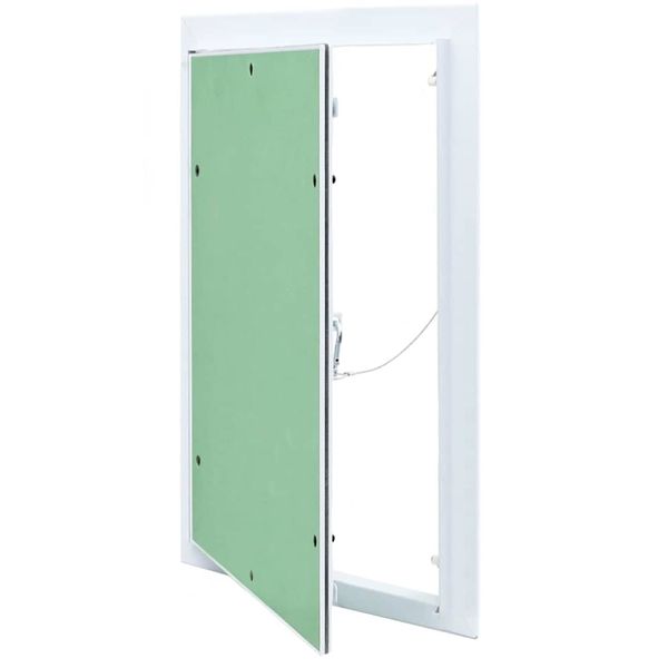 vidaXL Access Panel Zelená a strieborná 30 x 45 cm