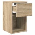 vidaXL Skriňa pod posteľ Dub sonoma 29 x 31,5 x 49 cm Kompozitné drevo