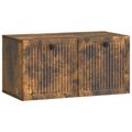 vidaXL Nástenná TV skrinka Nástenný Dymový dub 59,5 x 31 x 30 cm