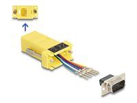 D-Sub 9 pin male to RJ12 female Assembly