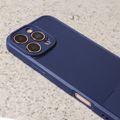 Jednoduché karbonové puzdro pre Samsung Galaxy S26 modré