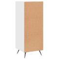 vidaXL Komoda lesklá biela 34,5x34x90 cm spracované drevo