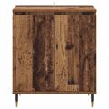 vidaXL Servírovacia skriňa Staré drevo 60 x 35 x 70 cm