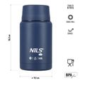 Termoska na jedlo NILS Camp NC3807 modrá 550 ml