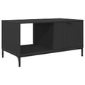 vidaXL Konferenčný stolík Čierny dub 90 x 49 x 46 cm Kompozitné drevo