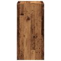 vidaXL Barový stôl staré drevo 51x50x103,5 cm kompozitné drevo
