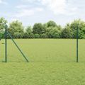 vidaXL Hexagonálny plotový základ 10 x 1,2 m PVC potiahnutá oceľ