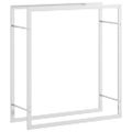 vidaXL Stojan na krbové drevo 80x28x86 cm nehrdzavejúca oceľ