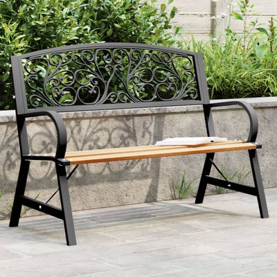 vidaXL Záhradná lavička 120 cm drevo