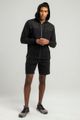 Mikina Essential Zip Up Hoodie Black - STRIX, veľkosť S