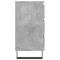 vidaXL Nočné stolíky 2 ks betónovo sivé 40x35x69 cm kompozitné drevo