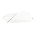 vidaXL Fóliovník s oceľovým rámom biely 60 m² 10x6x2,85 m