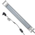 vidaXL Akváriová LED lampa 80-90 cm, hliník, IP67