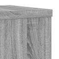 vidaXL Stojany na rastliny 2 ks sivé sonoma 25x25x35 cm kompoz. drevo