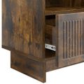 vidaXL TV skrinka Dymový dub 102 x 34,5 x 50 cm Kompozitné drevo