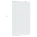 vidaXL Žalúzia Biela 70 x 130 cm 35 mm Masívne Paulownia drevo