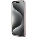 Puzdro Guess pre iPhone 15 Plus 6,7" GUHMP15MG4GFRP ružové HC MAGSAFE PU 4G RING CLASSIC LOGO
