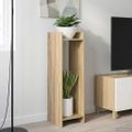 vidaXL Stojan na rastliny 2 ks Dub sonoma 30 x 30 x 100 cm