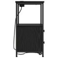 vidaXL Nočný stolík 2 ks Čierny dub 40 x 31 x 60 cm Kompozitné drevo