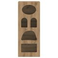 vidaXL Servírovacia skriňa ELST Remeselný dub 40 x 35 x 100,5 cm