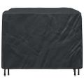 vidaXL Obal na nábytok Čierna 125 x 125 x 74 cm 600D Oxfordská tkanina