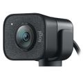 webová kamera Logitech StreamCam, grafit Webkamera, streamovacia, 1080p/60fps, autofocus, stereo mikrofón, statív, USB typ C, čierna