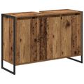 vidaXL Kúpeľňová skriňa Staré drevo 90 x 30 x 60 cm Kompozitné drevo
