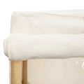 vidaXL Šatníková skriňa 110x45x170 cm bambus