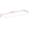 vidaXL Stolová doska 70x30x2,5 cm živý okraj masívny mangovník