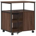 vidaXL Kabinet s nabíjacou stanicou 61 x 46 x 67 cm Kompozitné drevo