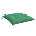 vidaXL Vankúše na paletové sedenie 6 ks zelené 50x50x7 cm oxford.látka