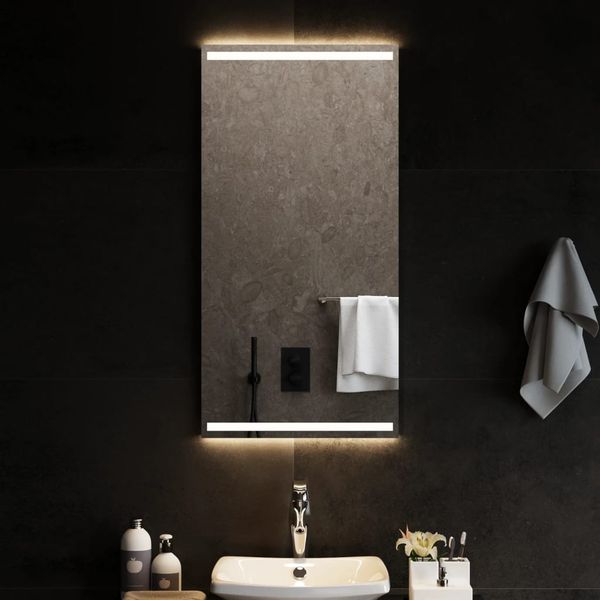 vidaXL LED kúpeľňové zrkadlo 50x100 cm